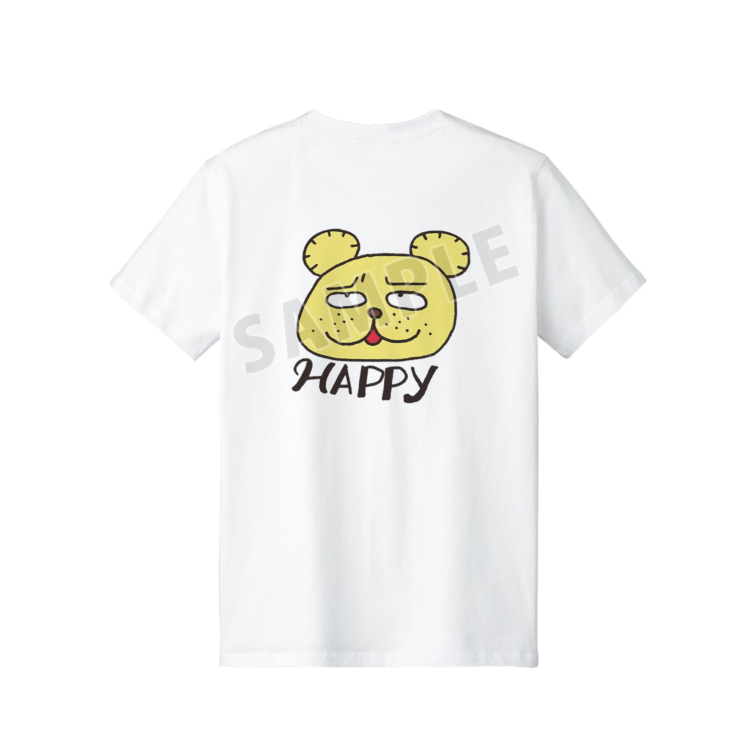 Amazon.co.jp: ちはやふる ダディベア バックプリントTシャツ メンズ L
