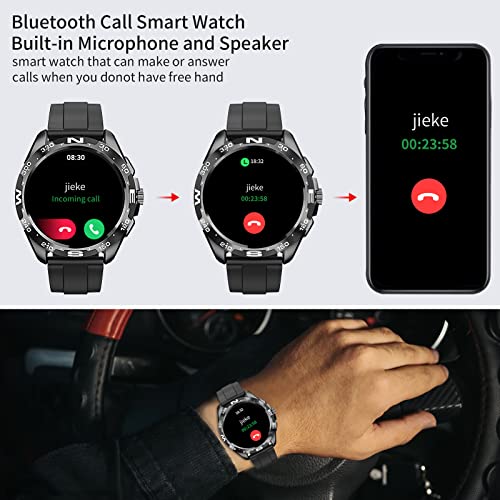 Fitonme-Smartwatch-Hacer-o-contestar-LlamadasSmartwatch-Hombre-Mujer-Pulsera-Actividad-Inteligente-Deportivos-Reloj-Smartwatch-para-Xiaomi-Huawei-Samsung-Android-iOS-Negro