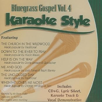 Audio CD Daywind Karaoke Style: Bluegrass Gospel Vol. 4 Book