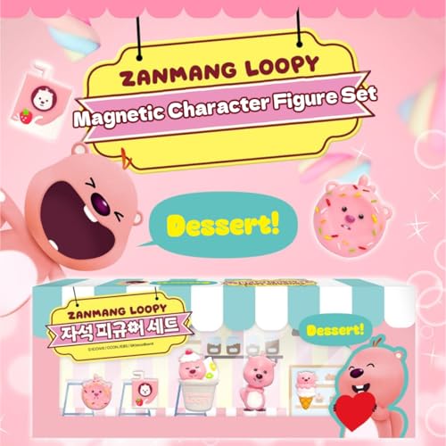 Set de Imanes Decorativos Zanmang Loopy, 4 Piezas miniatura 2