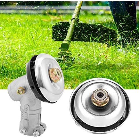 WICHEMI Lawn Mower Gear Head Universal Brush Head Cutter Strimmer Grass Trimmer Gearhead Gearbox Lawnmower Brushcutter Accessories 26mm Diameter Cover