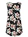Veranee Women's Sleeveless Swing Tunic Summer Floral Flare Tank Top X-Large 6-1