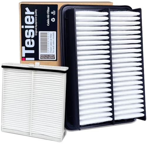 ITESIER Engine Cabin Air Filter Kit for Mazda CX30 (2020-2026) Mazda 3 (2019-2026) CX50 (2023-2024) Replaces BDGF-61-J6X PAJ8-13-3A0A PAH9-13-3A0A