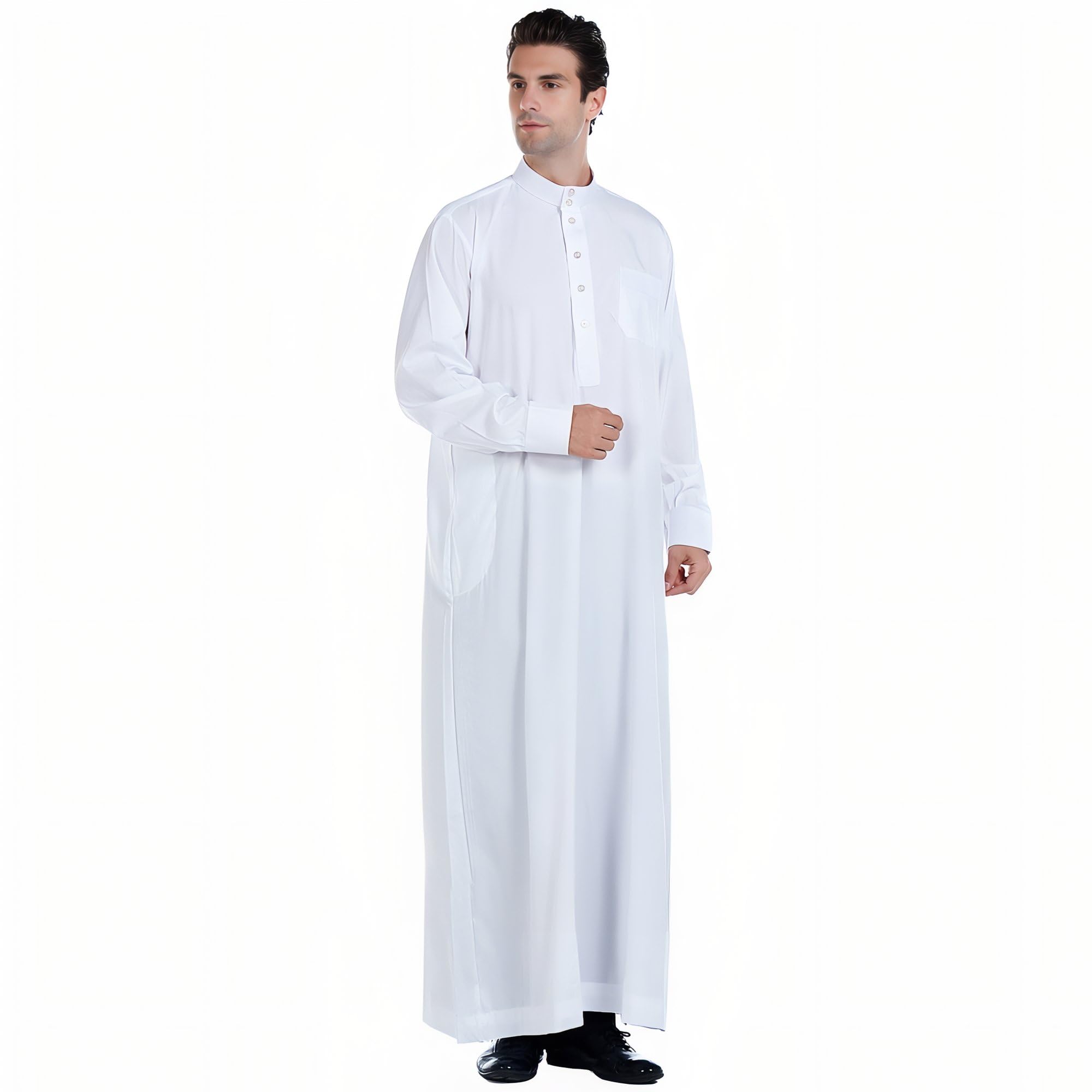 Caftano Uomo – Abito Musulmano Thobe Djellaba Kami