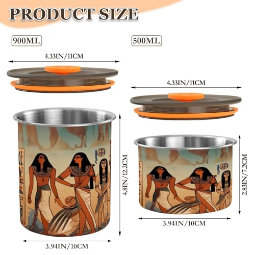 Envase hermético de acero inoxidable para café 900ml miniatura 2
