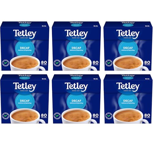 Té Tetley Descafeinado 480 Bolsitas