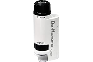 Kenko Microscope Do.Nature STV-120M Compact and Portable Pocket Zoom Microscope with LED