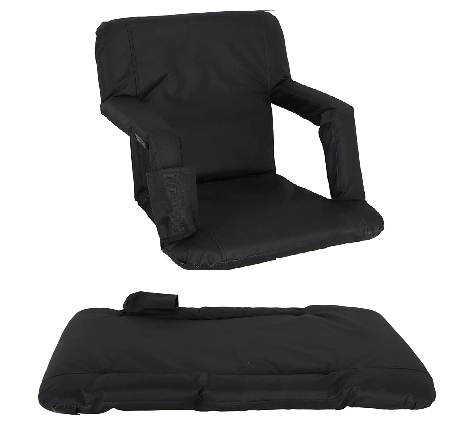 MOD Complete Deluxe Stadium Seat Chair for Bleachers or Benches, Padded