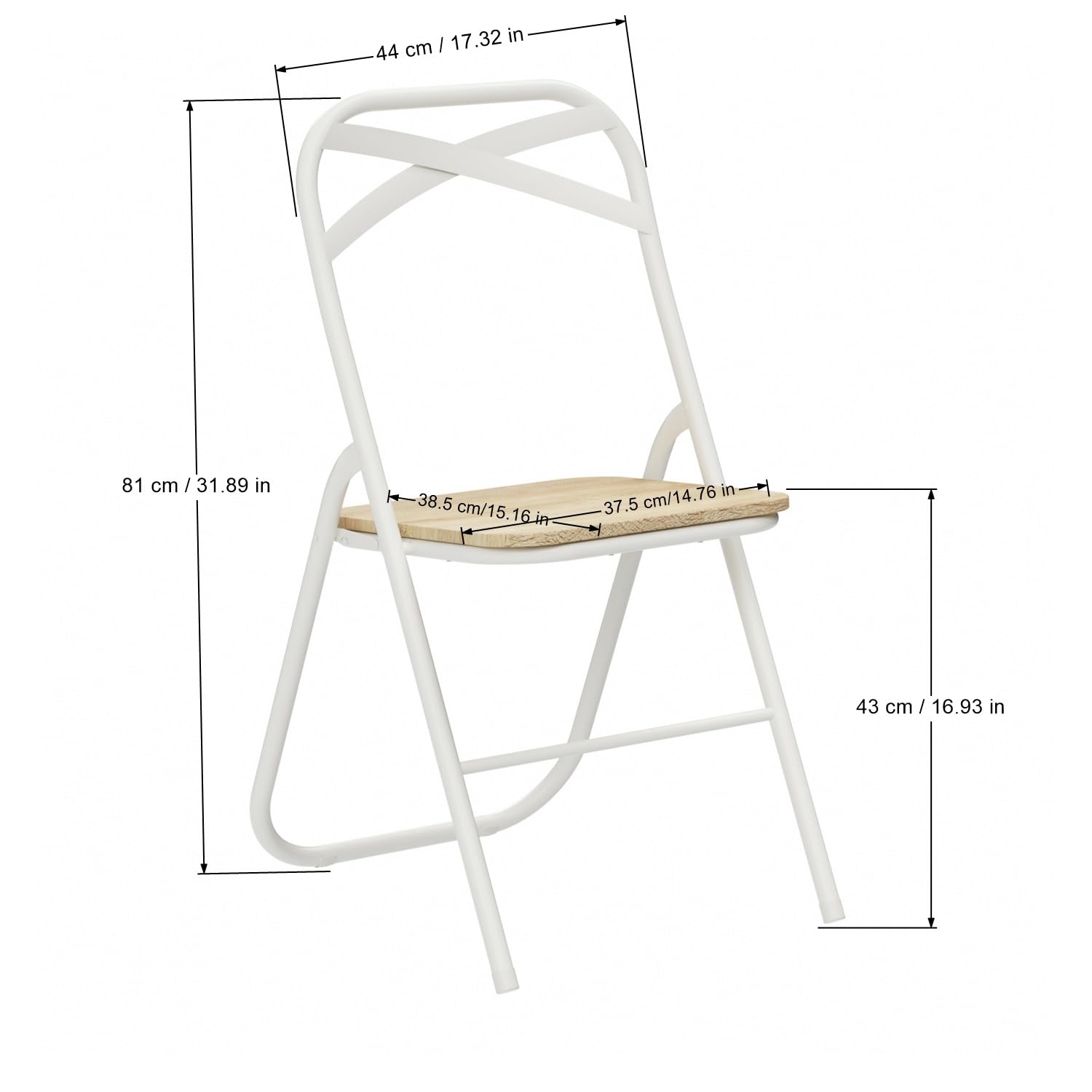 Outsunny klapstoel met verwijderbaar kussen,tuinstoel,campingstoel,ligstoel,staal,textiel,66 B x 94 D x 79 H cm,grijs