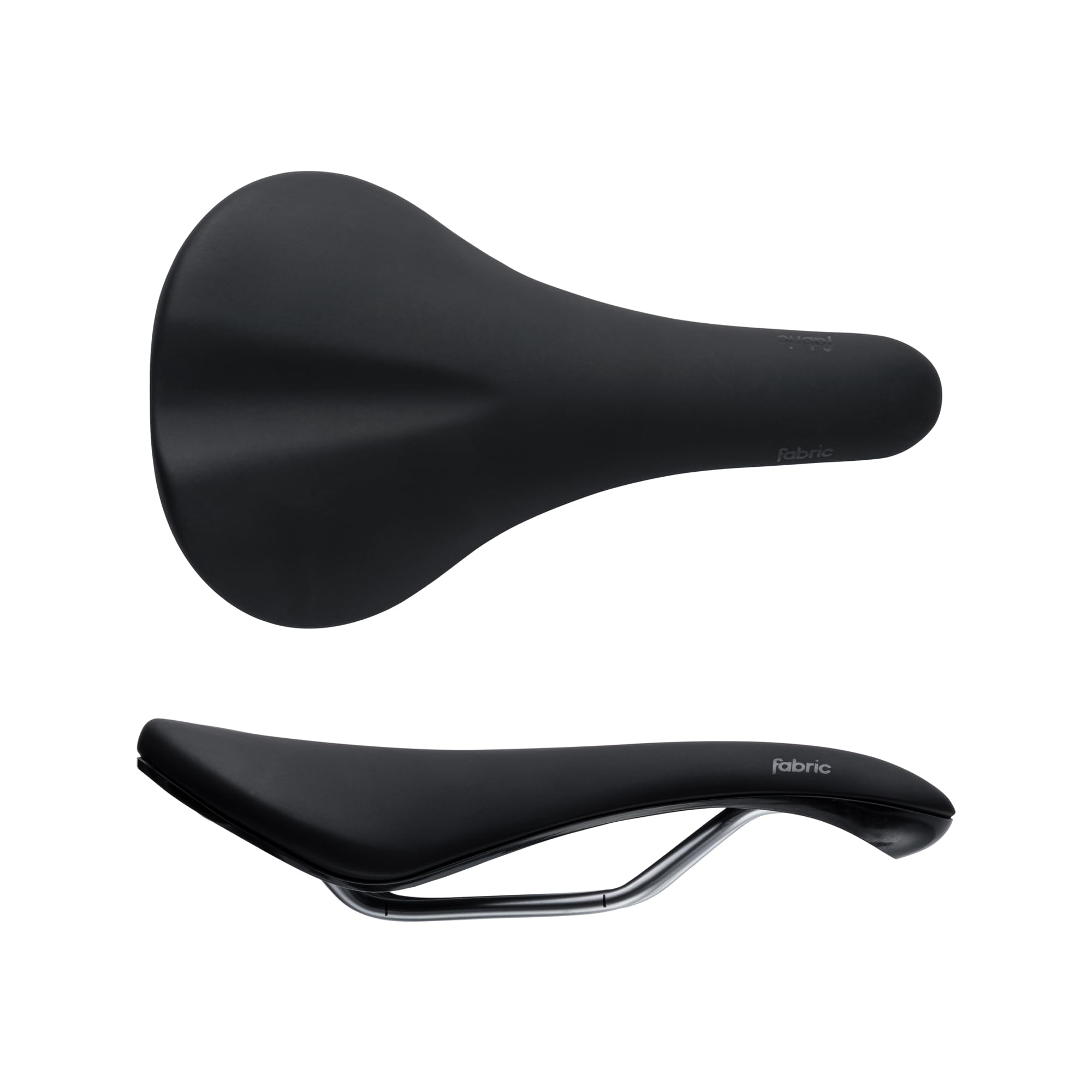 Fabric Scoop Radius Comfortable Bike Saddle Waterproof Maximum Support for Upright Riding Position