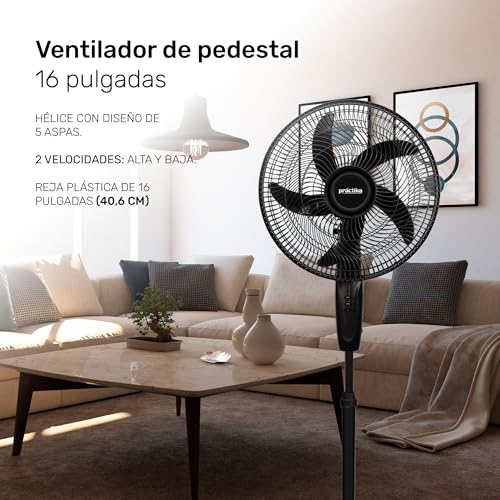 La mejor selección de Ventilador Pedestal - solo los mejores. 23 Ventilador Pedestal marca Practika (2)
