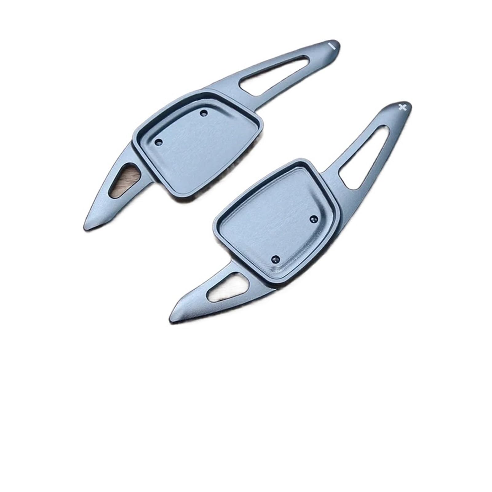 Zhangzhengyao Grey Car Steering Wheel Shifter Paddle For A3 For A4l For A5 For A6l For A7 For A8 For S4 For S6 For S7 For S8 For Q6 2Pcs Car Steering Wheel Shift Paddle(Grey)