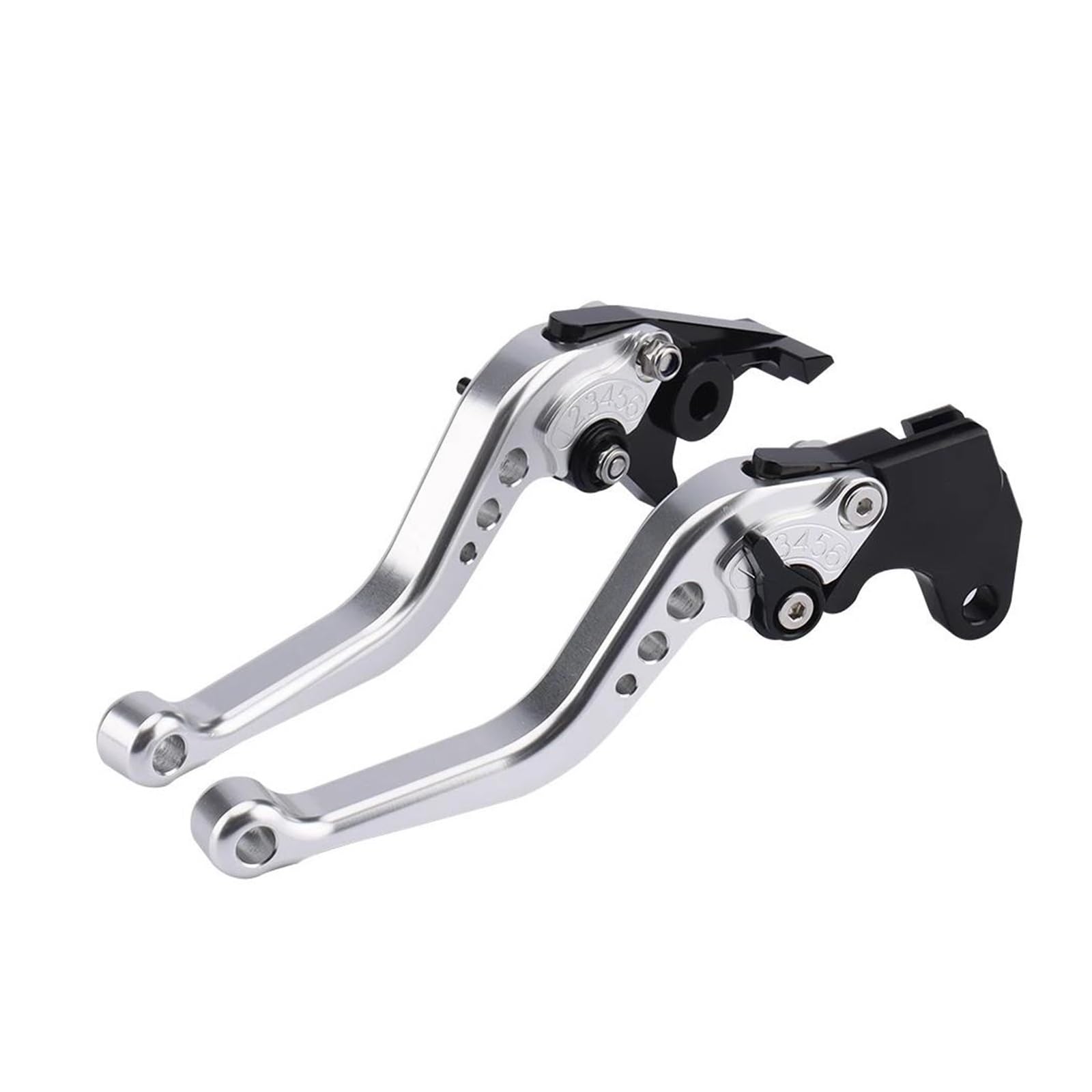 Rvevfbkbal Short Silver Motorcycle Brakes Clutch Levers For Forza350 Adv 350 X-Adv 750 For Forza750 2021-2023 Adjustable(Short Silver)