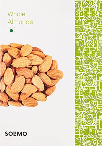 Image of Amazon Brand - Solimo Almond, 1kg With Amazon Brand - Solimo Pistachios, 250g