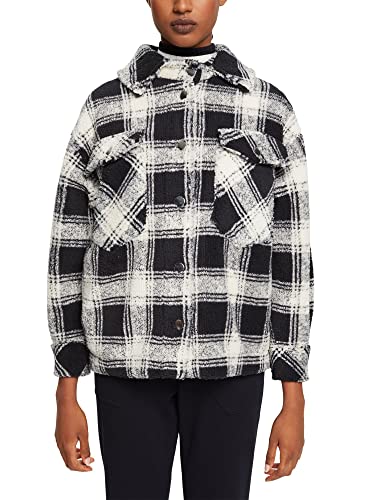 ESPRIT Damen 092EE1G341 Blazer, 001/BLACK, S