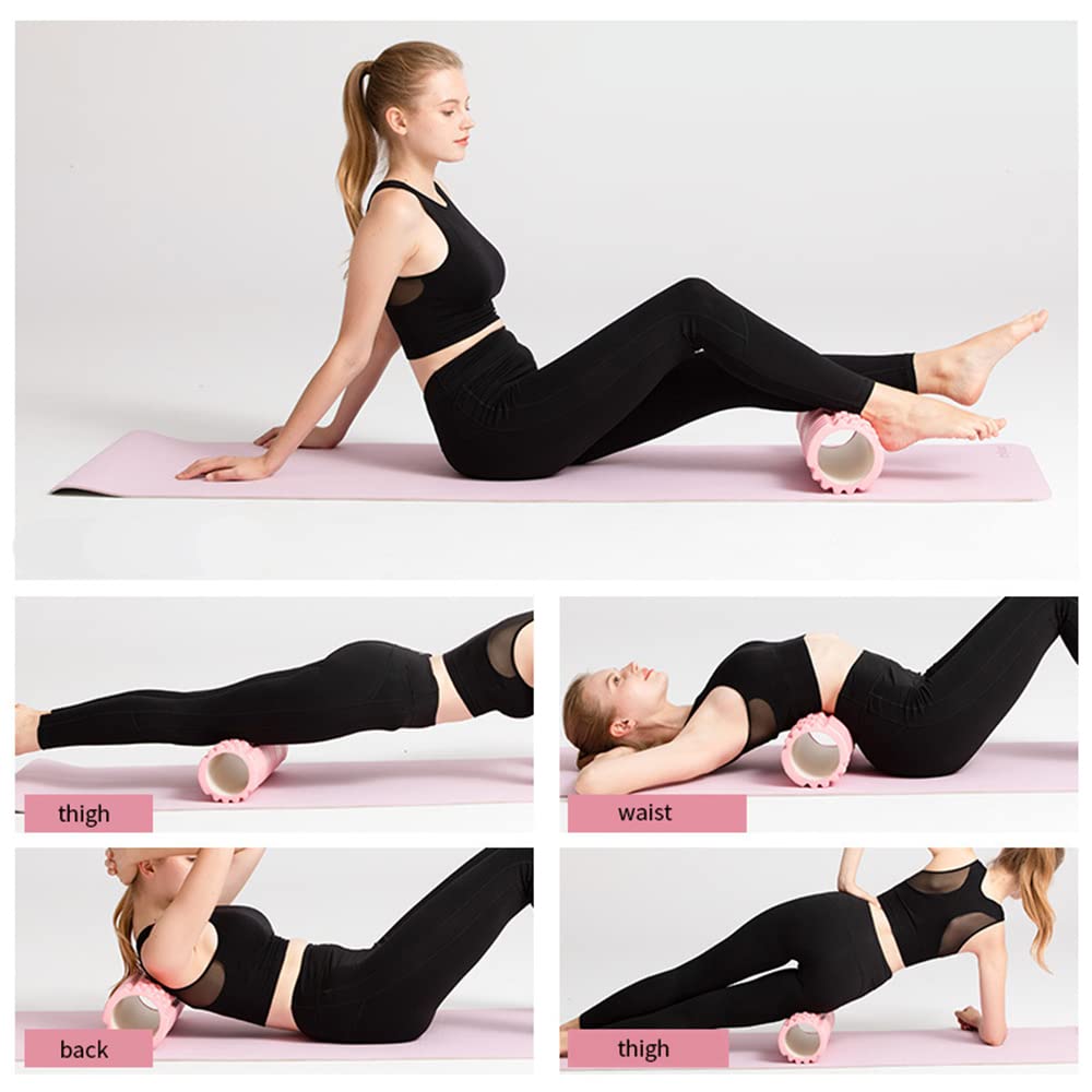 Rouleau De Massage En Mousse Bleu - Gym, Yoga, Pilates - Homme/Femme