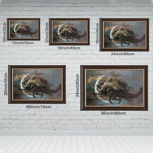 Impression sur toile Hekate Maximilian Pirner cadre suspendre décoration murale - 2