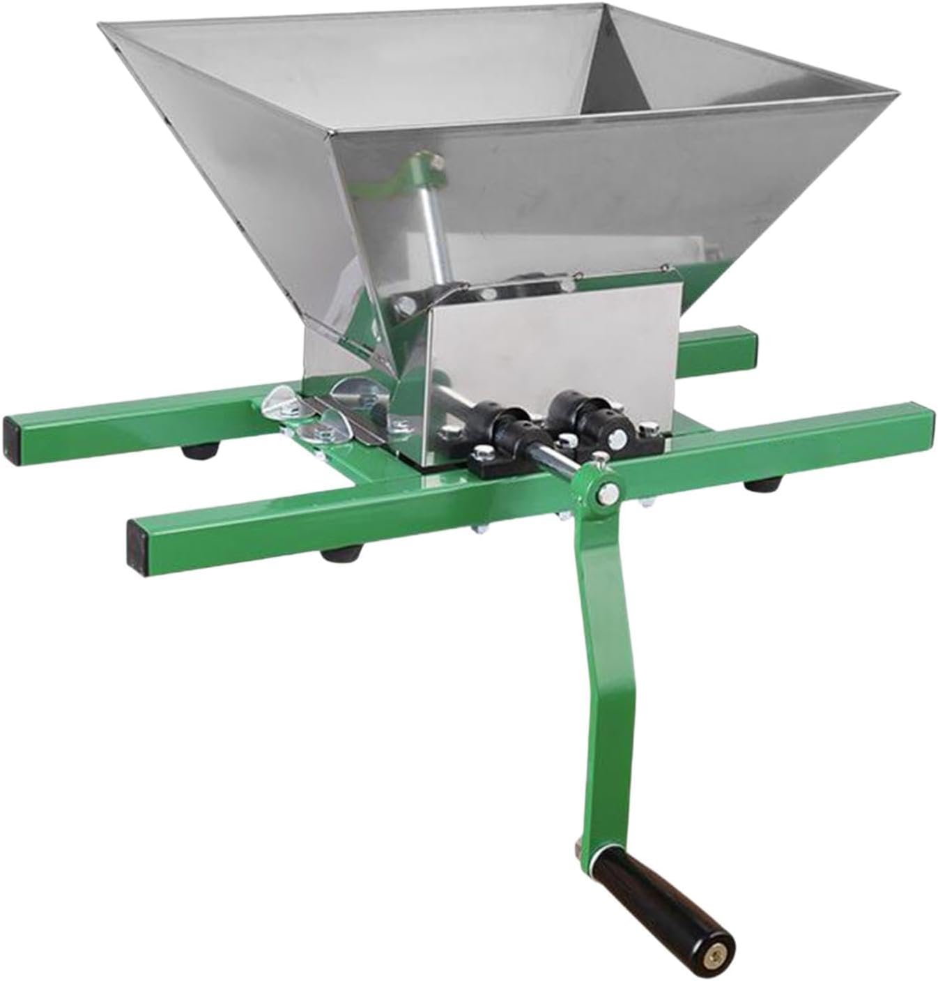 フルーツクラッシャー 手動設計 ステンレス構造 ジューサー 安定フレーム パルパー 簡単組立 多機能 圧搾 適用家庭用キッチン