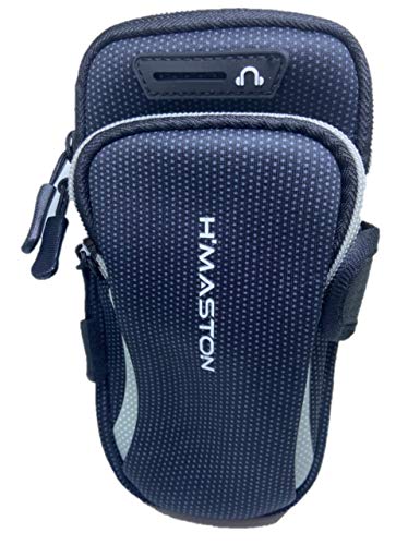 Braçadeira Suporte Braço Celular Treino Hmaston Preto com Cinza