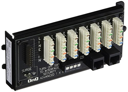 ON-Q Telecom - Modules 1x6 Basic Telecom Module (1267062-01-V1)