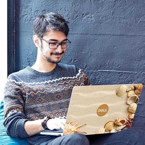 Image of Pattern D75 Full Body Vinyl Laptop Skin /Sticker /Cover Upto 15.6 Inches Laptops Laminated-Removable-HD Quality Compatible for -Dell (15x10 Inches)