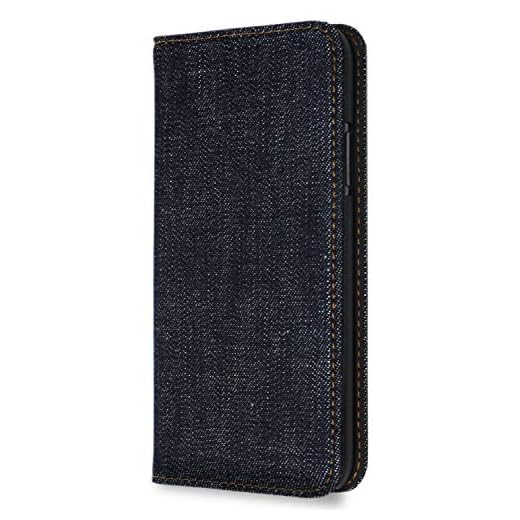 [ニードネットワーク] 日本が誇るデニム Google Pixel 8a 用 ケース 手帳型 グーグルピクセル 用 耐衝撃 カードホルダー スタンド マグネットなし カバー ストラップホール スリム 薄型