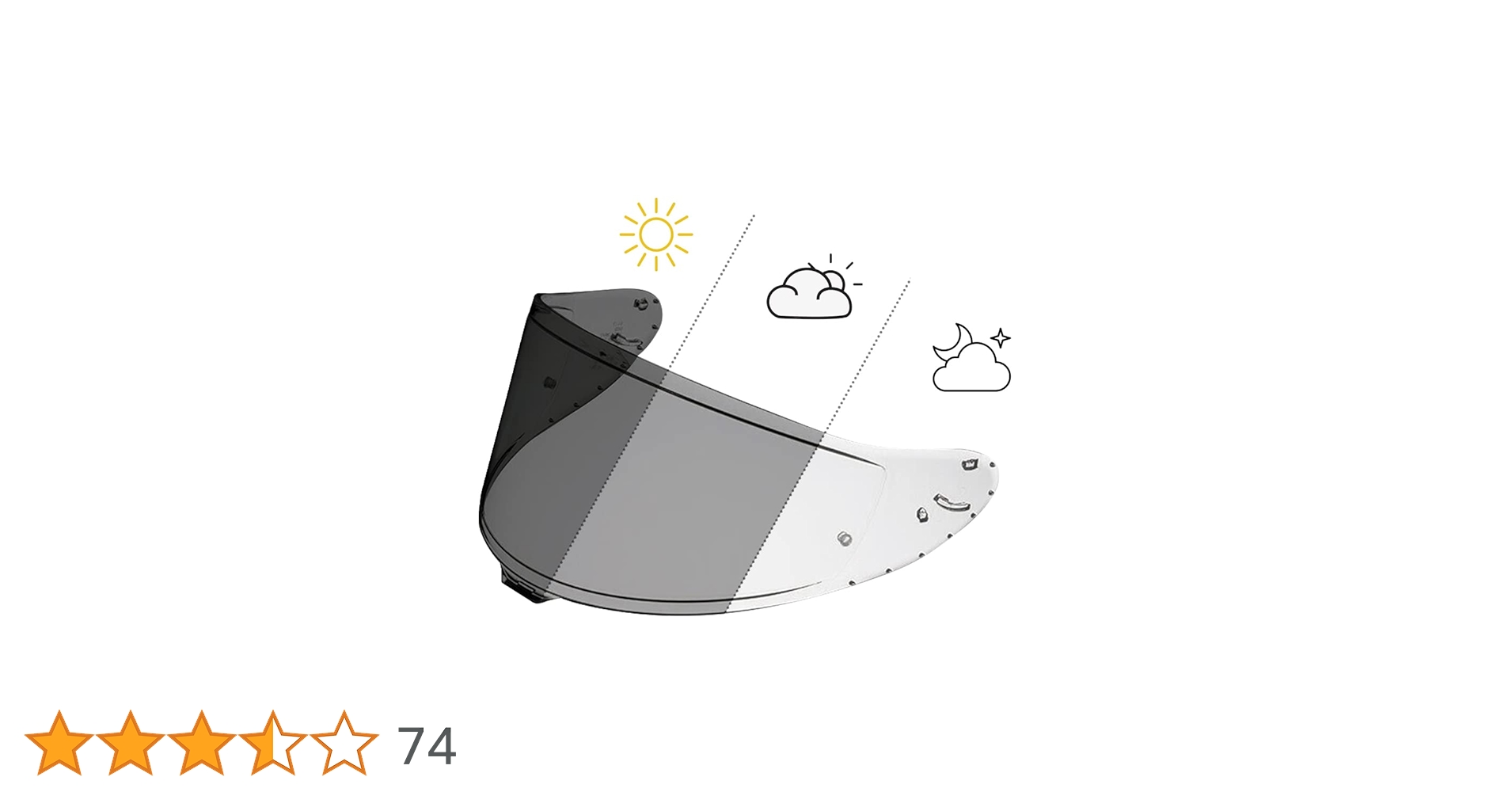 Amazon | CWR-F2 シールド PHOTOCHROMIC(フォトクロミック)ヘルメット