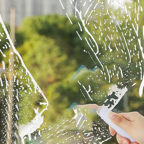 Image of 6 PCS Double Sided Glass Sponge Cleaning Brush Bathroom for Shower Glass Multi Functional Household Cleaning Sponge