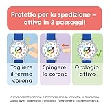 Zoom IMG-1 kiddus orologio educativo per bambini Zoom IMG-1 kiddus orologio educativo per bambini