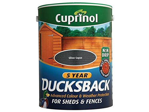 Cuprinol 5 Year Ducksback Silver Copse 5 Litre