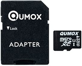 QUMOX 64GB MICRO SD MEMORY CARD CLASS 10 UHS-I 64 GB HighSpeed Write Speed 20MB S read speed upto 40MB S QUMOX 64GB MICRO SD MEMORY CARD CLASS 10 UHS-I 64 GB HighSpeed Write Speed 20MB S read speed upto 40MB S