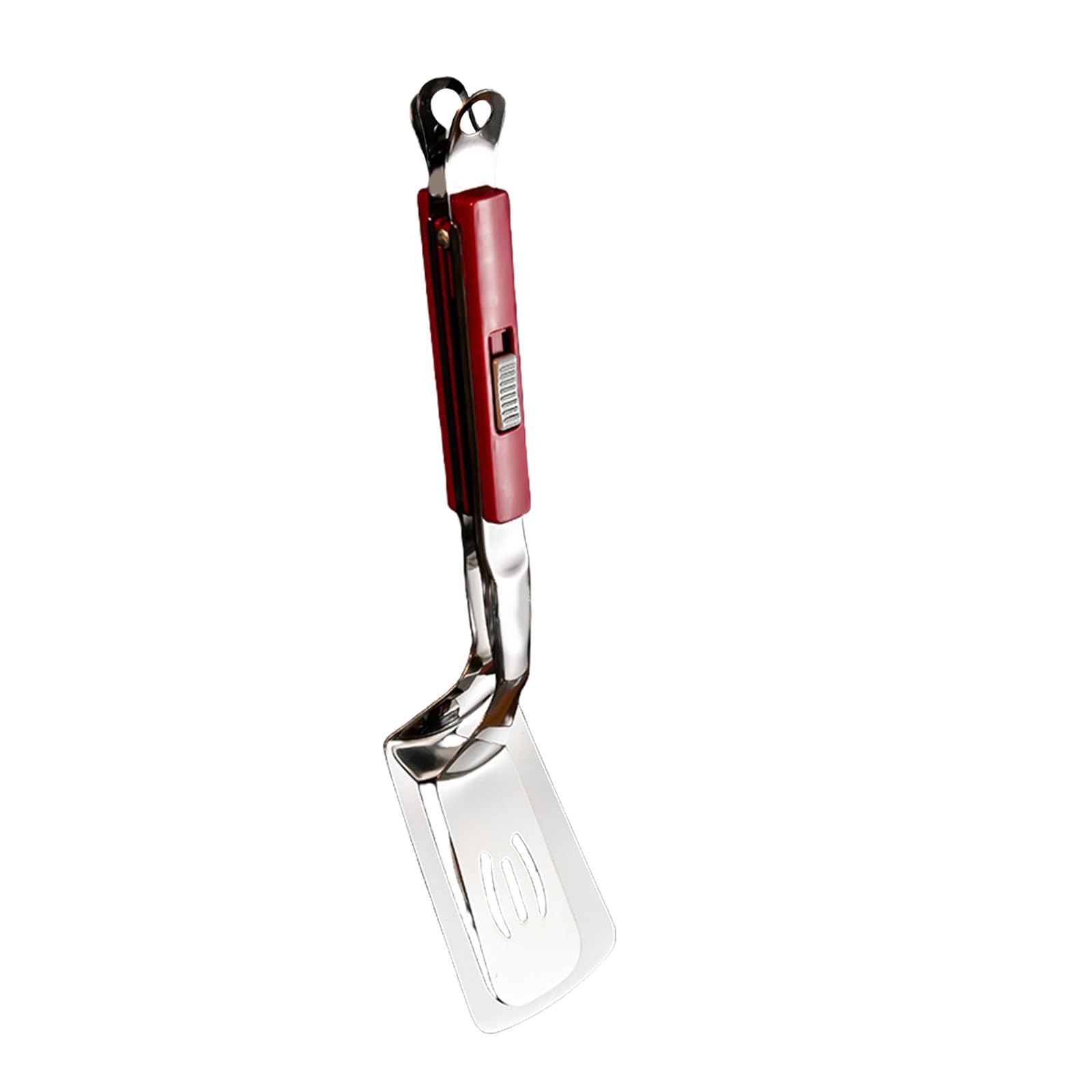 HZBB 304 Nonrust Steel Sliding Utensils for Barbecue Meat Flipping and High Heats Cooking Tasks Nonslip Grip Kitchen Tongs