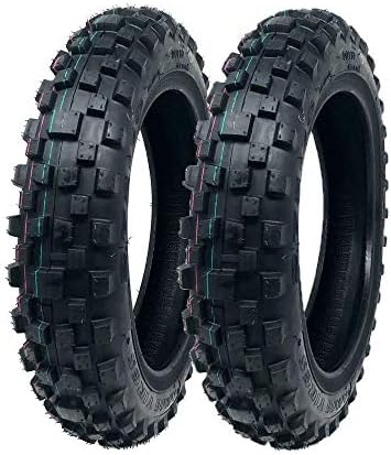 MMG Tire Set Off Road Knobby Front Tires Size 80/100-21