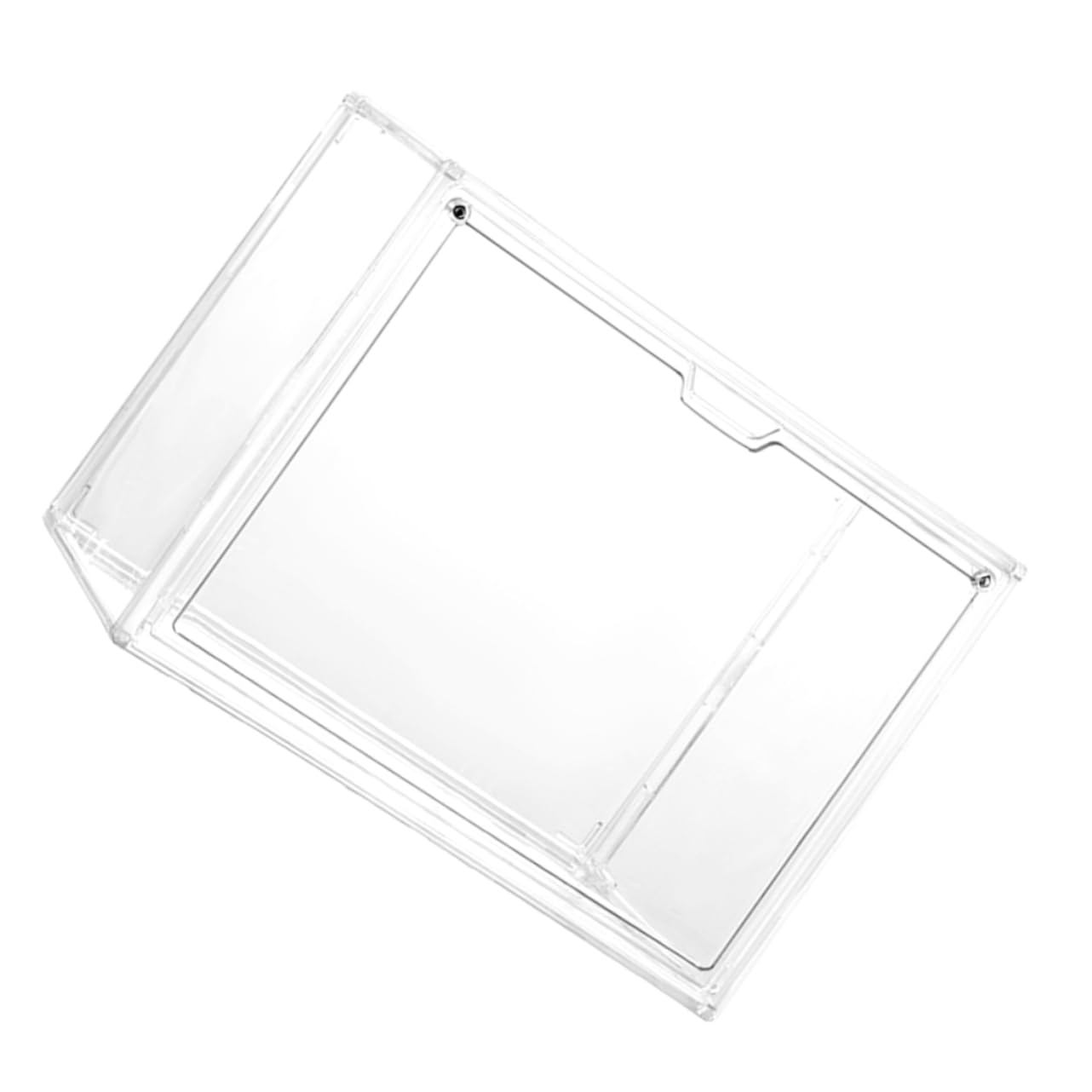 ORFOFE Caja De Almacenamiento De De Muñecas Vitrina para Zapatos Cajas para Muñecas Prueba De Polvo Organizador De Almacenamiento Exhibidora De Figuras