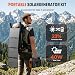 SinKeu Portable Power Station 97.68Wh with 40W Solar Panel,Camping