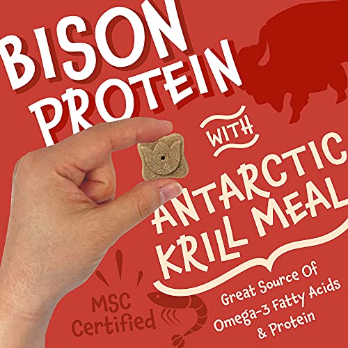 Earthborn Holistic Bison Meal Recipe Grain-Free Oven Baked Biscuits Dog Treats, 14 Ounce Bag #TOP2