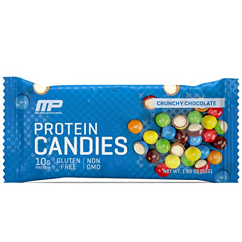 MusclePharm Protein Candies, 10g Protein, Crunchy Chocolate, 1.8 Ounces - Pack of 12 - Thumbnail 2