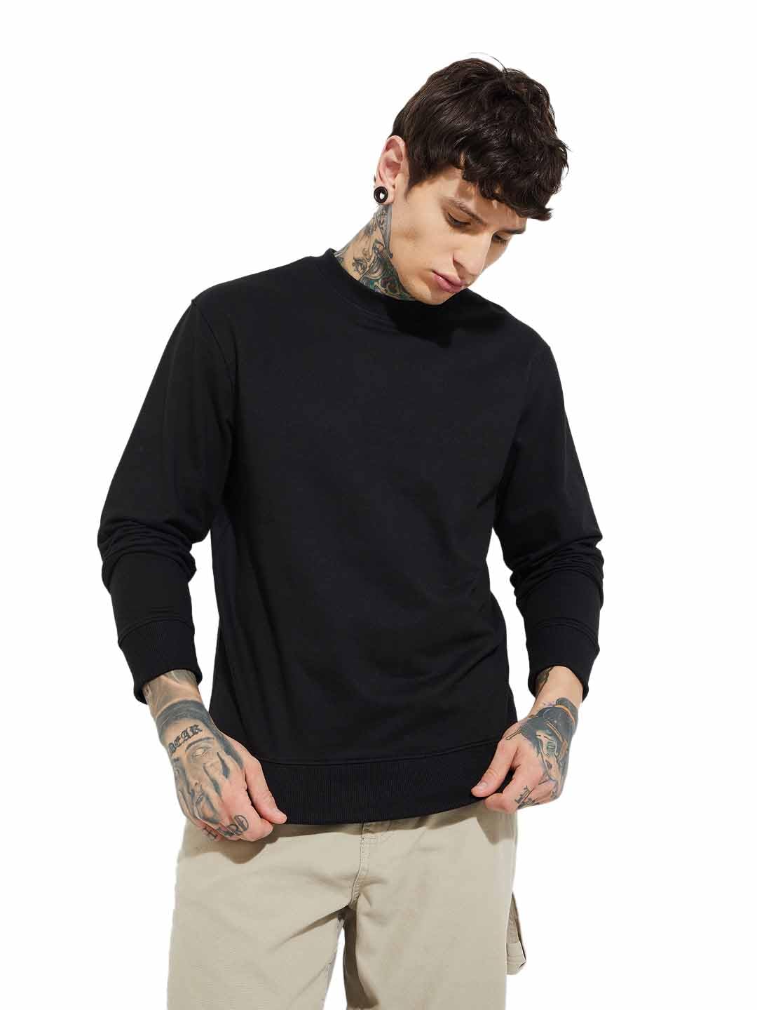 Max Men's Cotton Blend CABSSNHWI2408R Sweatshirt-picture-37