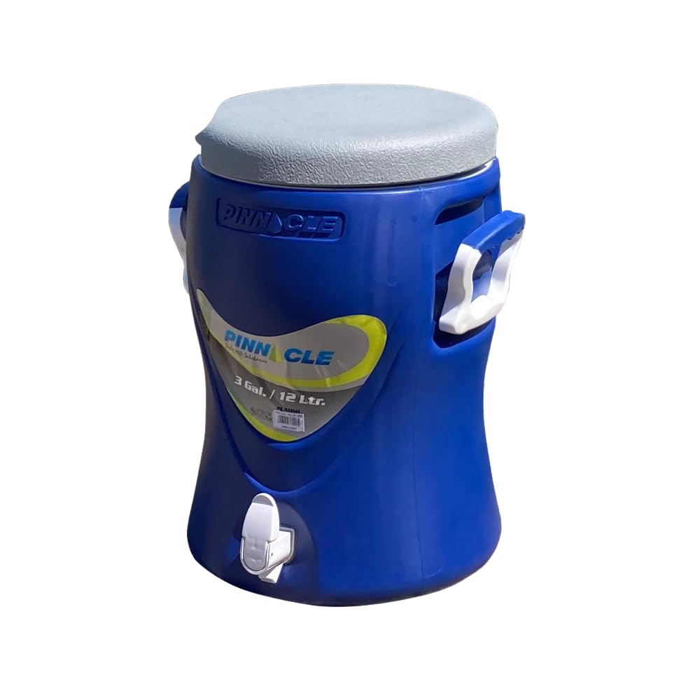 Pinnacle Bidones para Agua – Bidon Agua con Grifo y Dispensador de Agua – Ultra Resistente, con Aislante PU Ideal para Eventos Deportivos y Competiciones (20 litros)