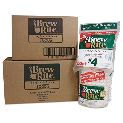Brew-Rite Coffee Filters- Home - 8 To 10 Cup - 1,000 Count #TOP1