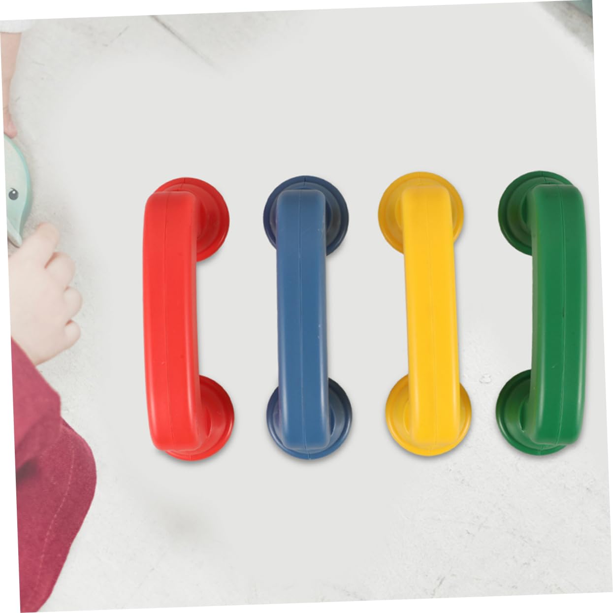 VANZACK Lot de 12 Téléphones Jouets à Chuchoter pour Garçon et Filles, Abs Léger, Lecture en Classe, Améliore la Fluidité Prononciation