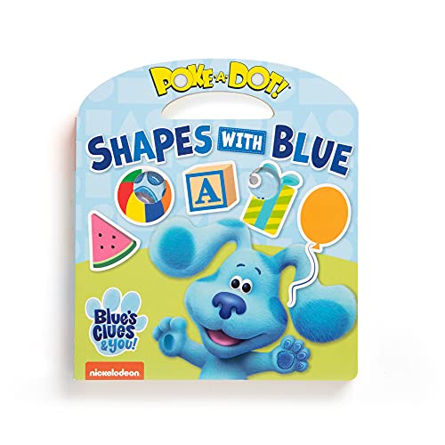 Melissa & Doug Blue's Clues & You! Children's Book - Poke-A-Dot: Shapes with Blue - FSC Certified - image 1