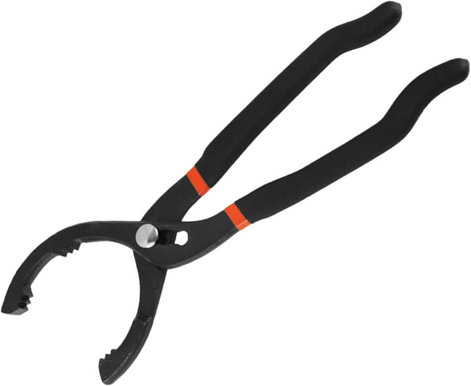 12" Adjustable Oil Filter Plier, 3 Positions.Oil Filter Wrench Adjustable Oil Filter Removal Tool for Engine Filters, Conduit, Fittings. Anti-Slip Grip