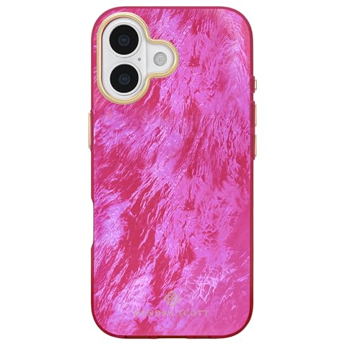 Kendra Scott iPhone 17 Case - Compatible with MagSafe - Designer Phone Case - Raspberry Pearl by Kendra Scott - Used condition - US$43.45