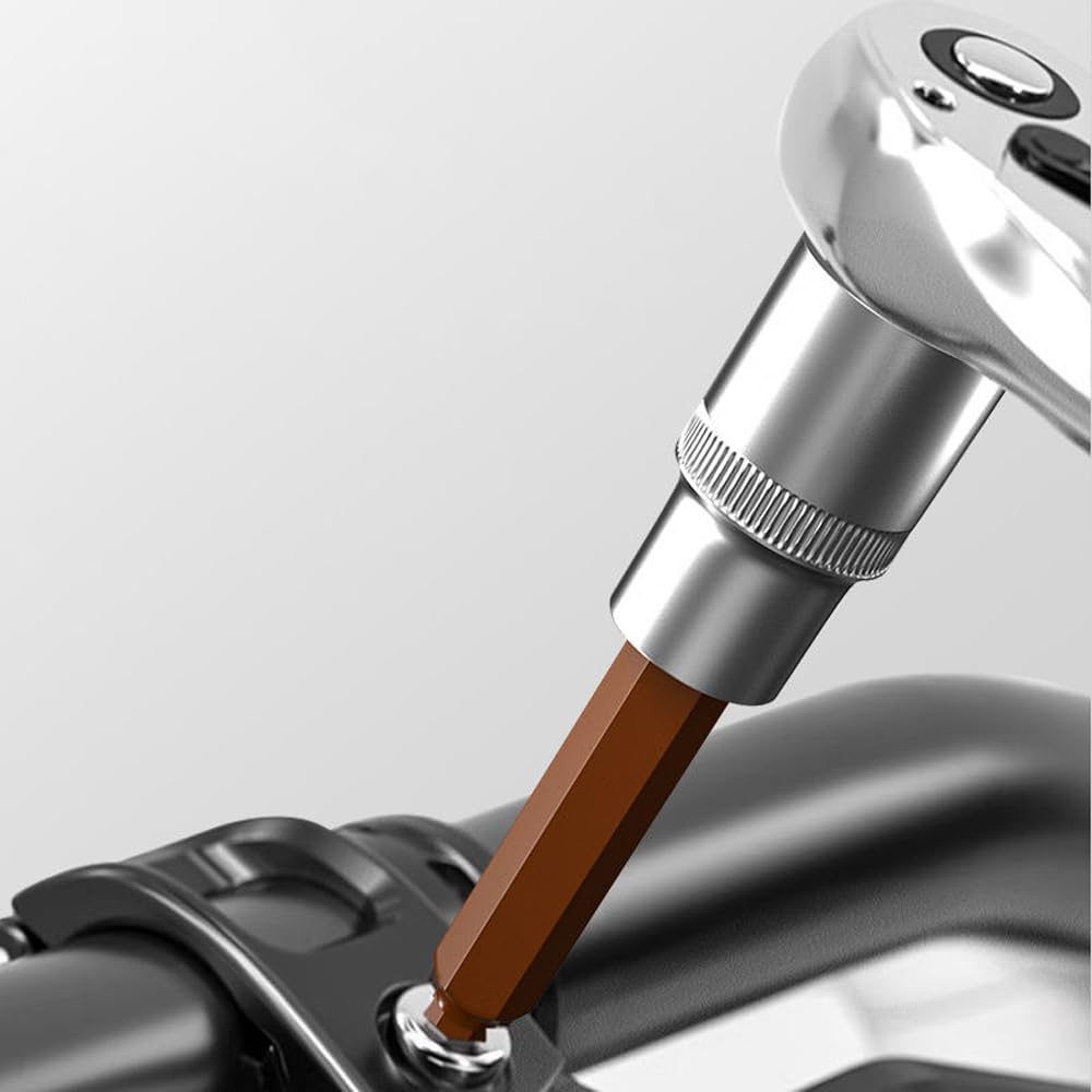 Magnetic Torx Security Screwdriver Bits, 1/4 Inch Hex Shank T10 Screwdriver Bits, 25mm Length, S2 Steel Screwdriver Bits, 12 Pcs