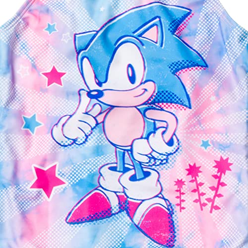 SEGA Sonic The Hedgehog Girls One Piece Bathing Suit Little Kid to Big Kid4