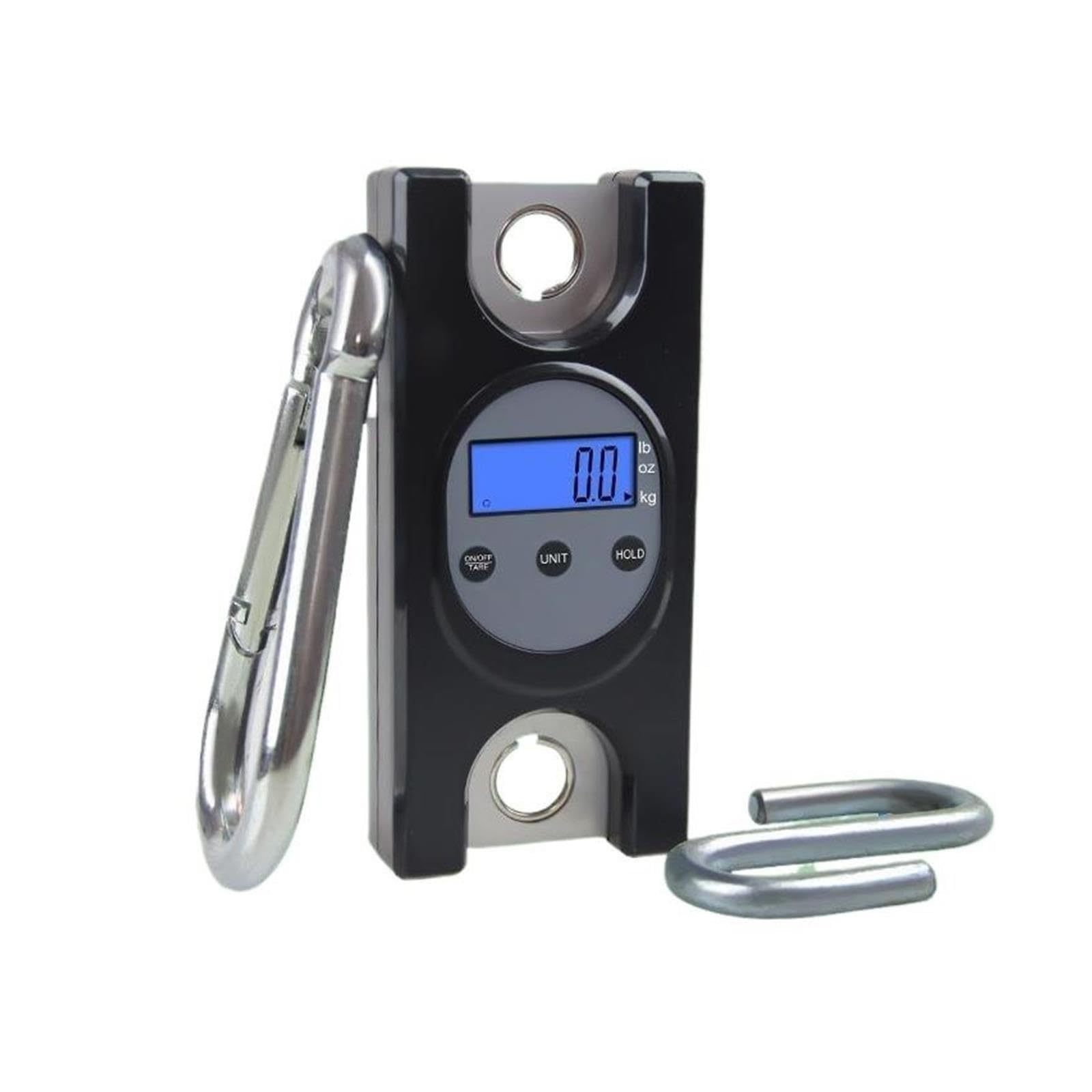 Báscula Colgante, Báscula de gancho Digital 300KG, minibáscula colgante portátil, elevación acero resistente