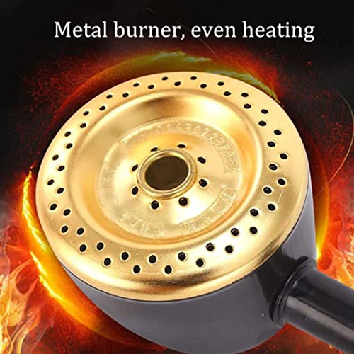 Gewerbliche Gas Fritteuse, Edelstahl Fritteuse, 12L Gas Fritteuse,mit Korb und Deckeln Edelstahl-Arbeitsplatte mit Metallrohr-Fritteuse Hähnchenchips Fritteuse – Bild 7