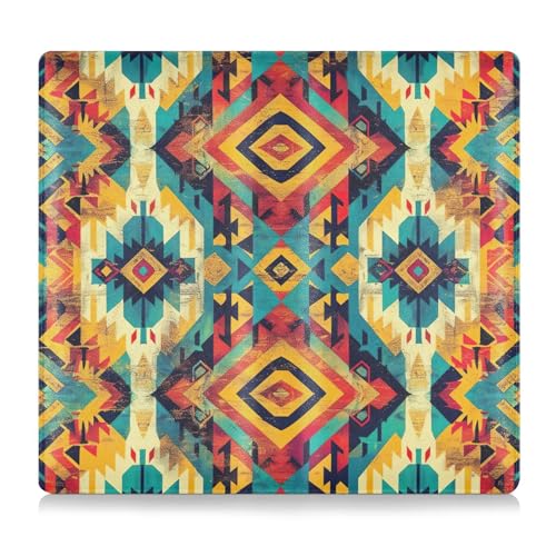 Kigai Ethnic Prints Car Registration and Insurance Holder Vehicle Glove Box Comparment Organizer Wallet Auto Accessories Case for Cards, Essential Document, Driver License