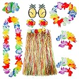 Ocasiones adecuadas: Adecuado para ocasiones festivas, fiestas temáticas hawaianas, animadoras de juegos, fiestas de disfraces, ideales para fiestas de cumpleaños y luau, etc.